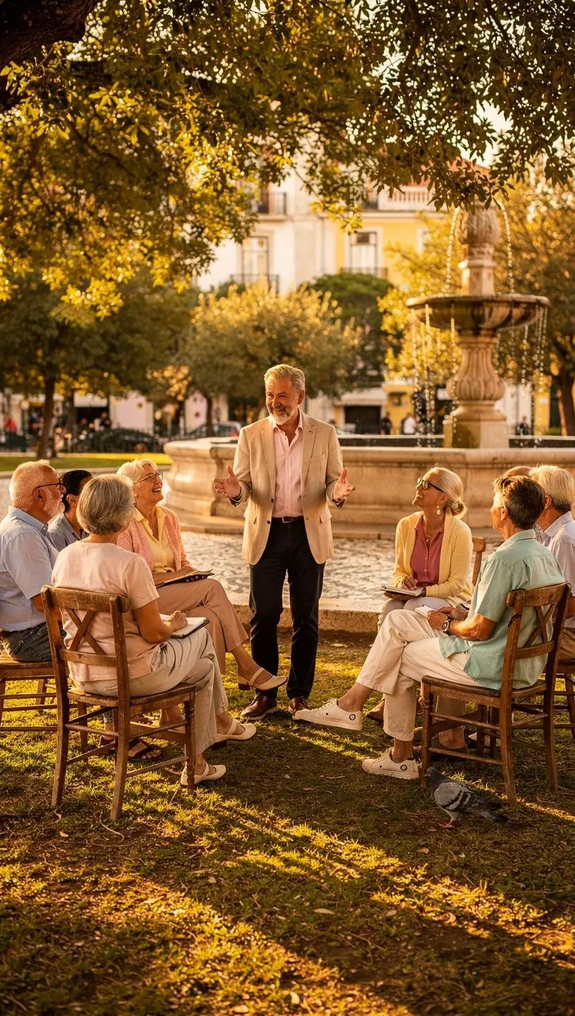 Community support for successful pre-retirement transitions.